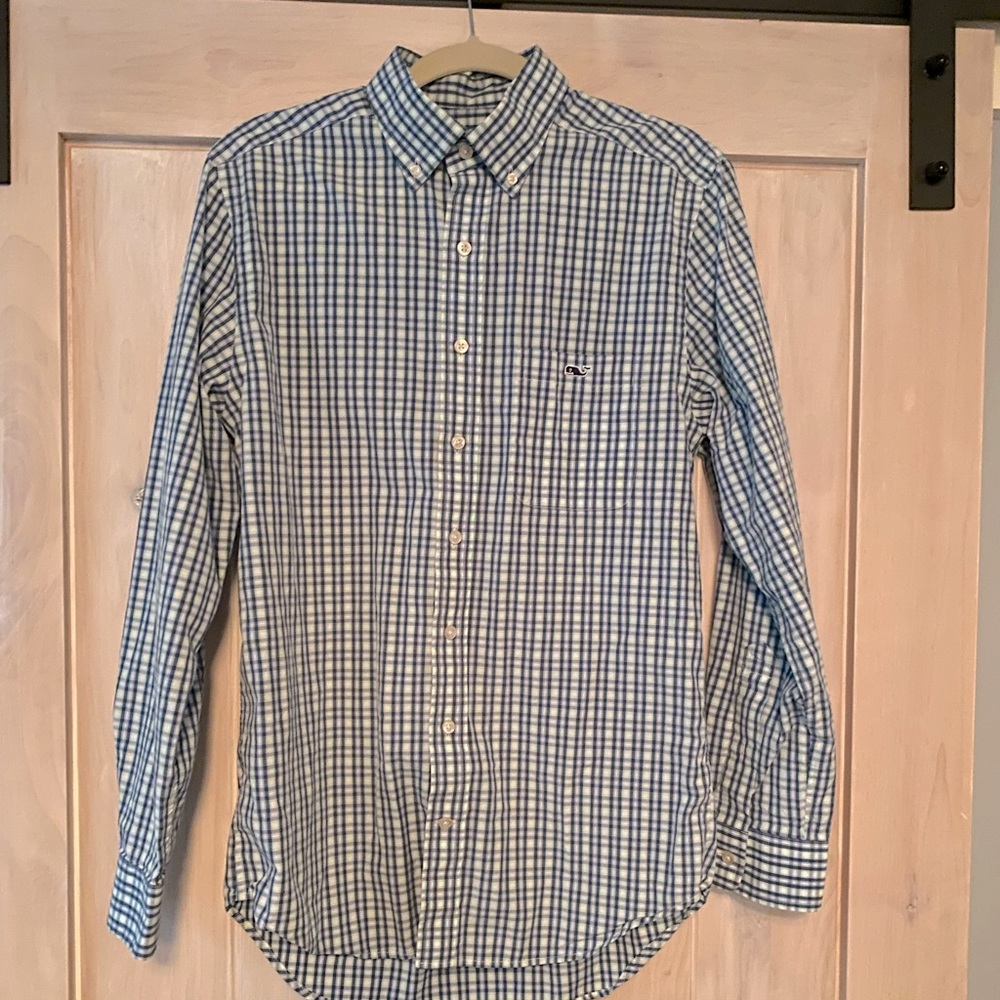 Vineyard Vines Slim Fit Plaid Tucker Shirt